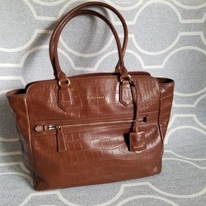 Cole Haan Dorset Tote - Sequoia Croc Print Leather